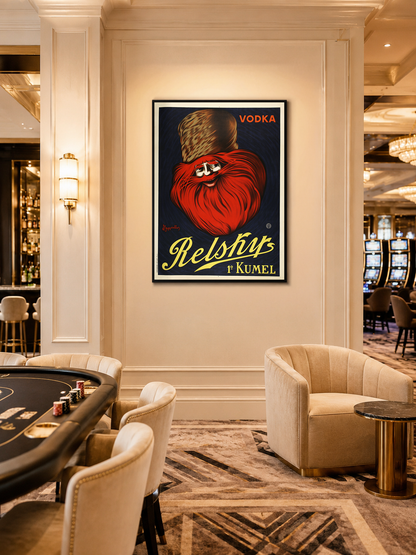 Relsky Vodka Original Vintage Poster by Leonetto Cappiello C1925