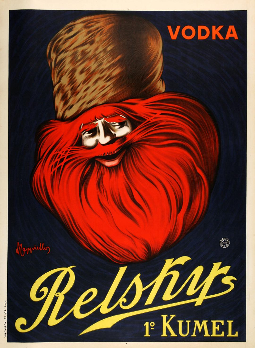 Relsky Vodka Original Vintage Poster by Leonetto Cappiello C1925 Large Format