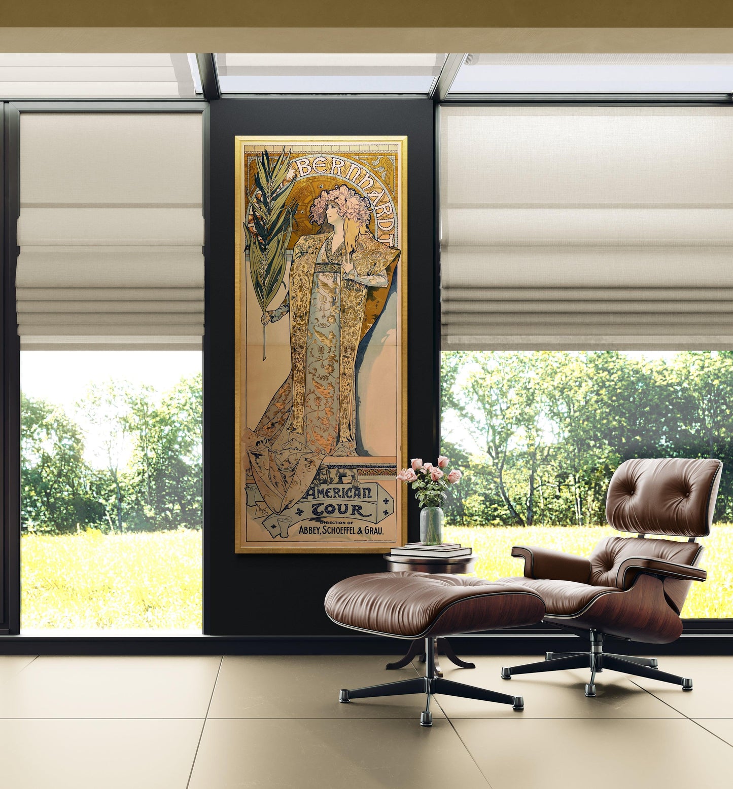 Sarah Bernhardt American Tour - Mucha