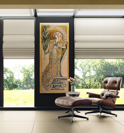 Sarah Bernhardt American Tour - Mucha