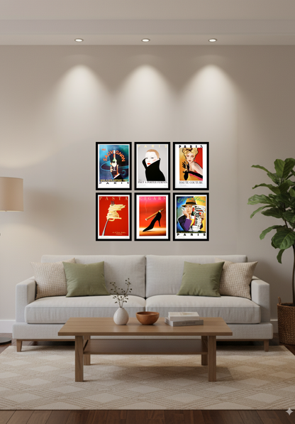 Set: 6 Razzia Limited Edition Prints- Hand Signed