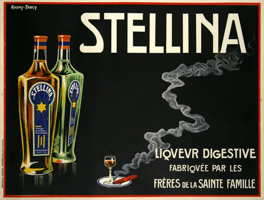 Original Vintage Stellina Poster by Andre Farcy c1930
