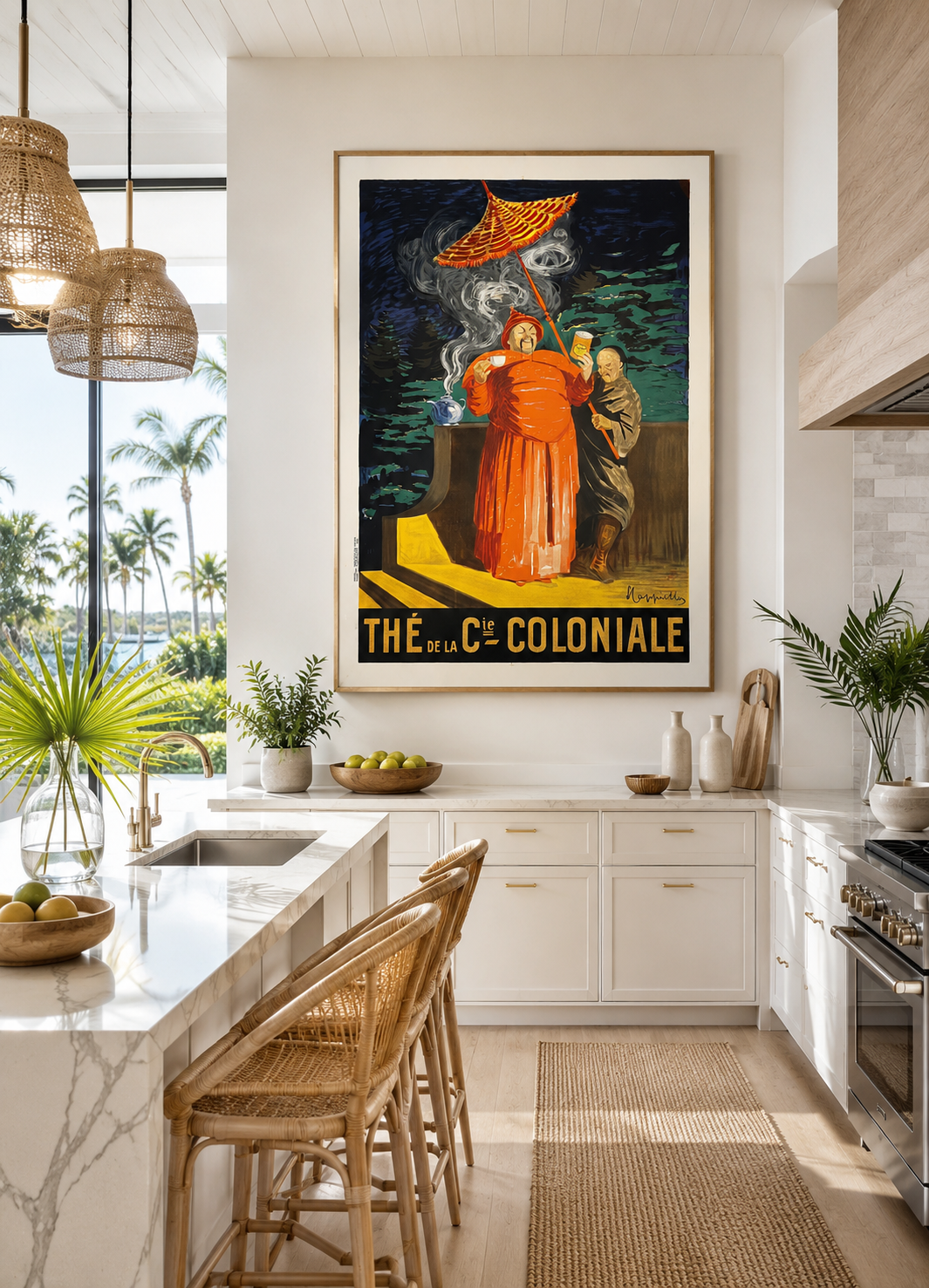 The' de la Cie Coloniale - Cappiello