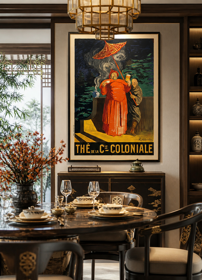 The' de la Cie Coloniale - Cappiello