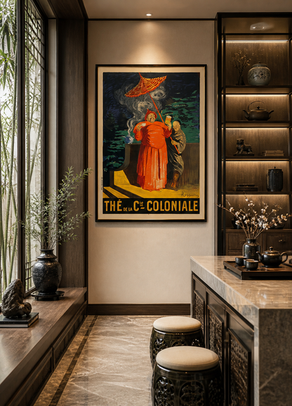The' de la Cie Coloniale - Cappiello