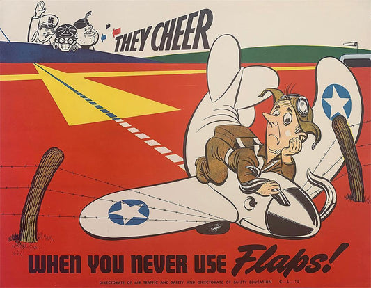They Cheer - When You Never Use Flaps
