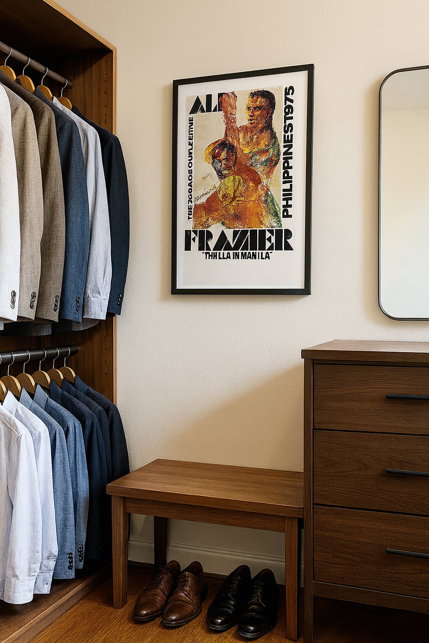 Thrilla in Manila - Leroy Neiman