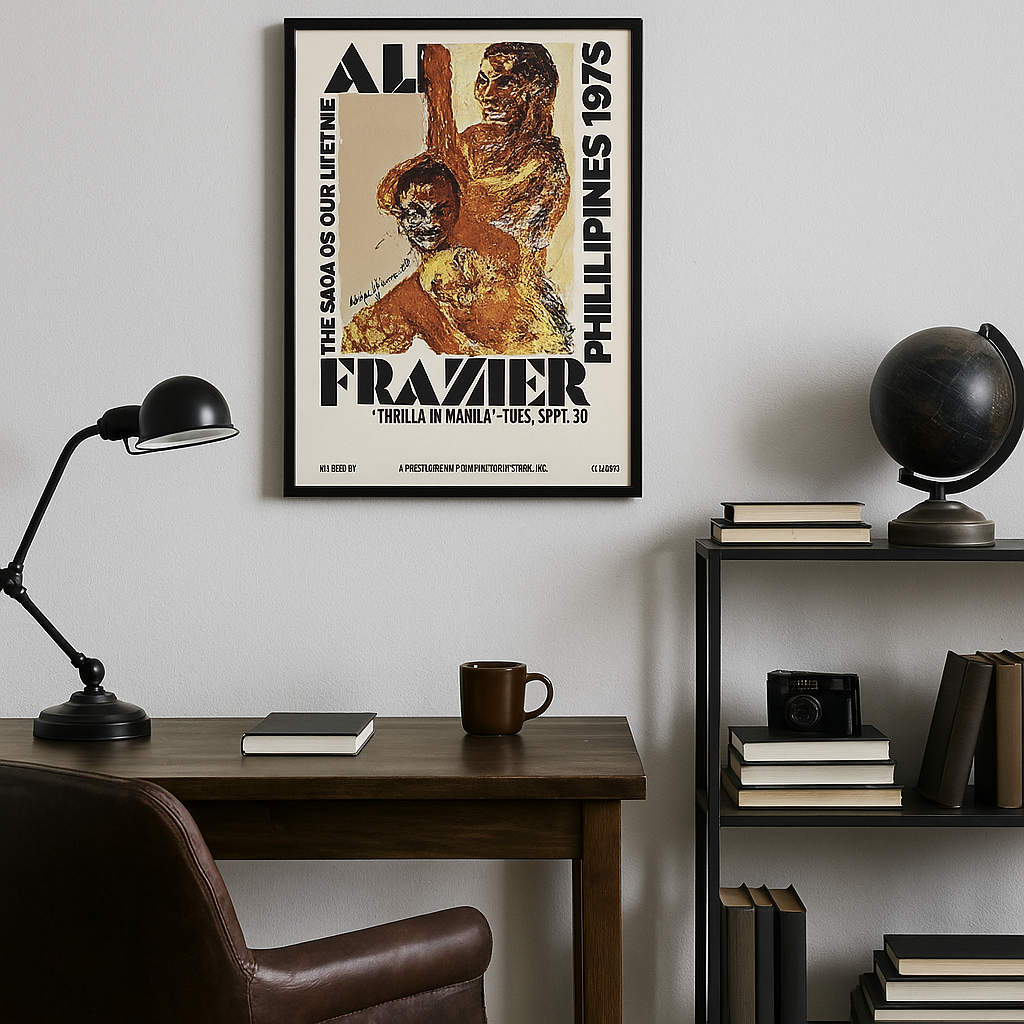 Thrilla in Manila - Leroy Neiman