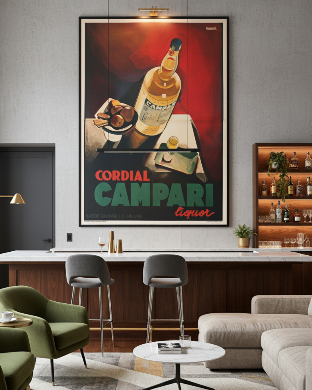 Cordial Campari - Nizzoli - Large Red