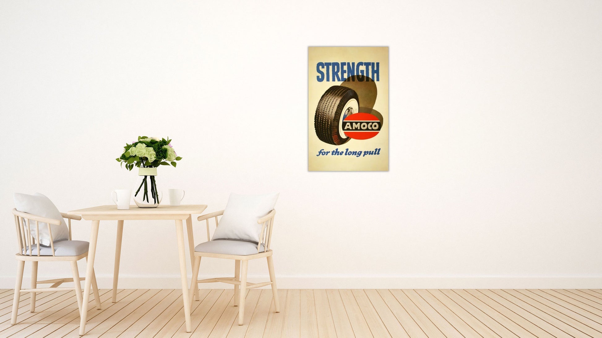 Amoco - Strength For The Long Pull-Poster-The Ross Art Group