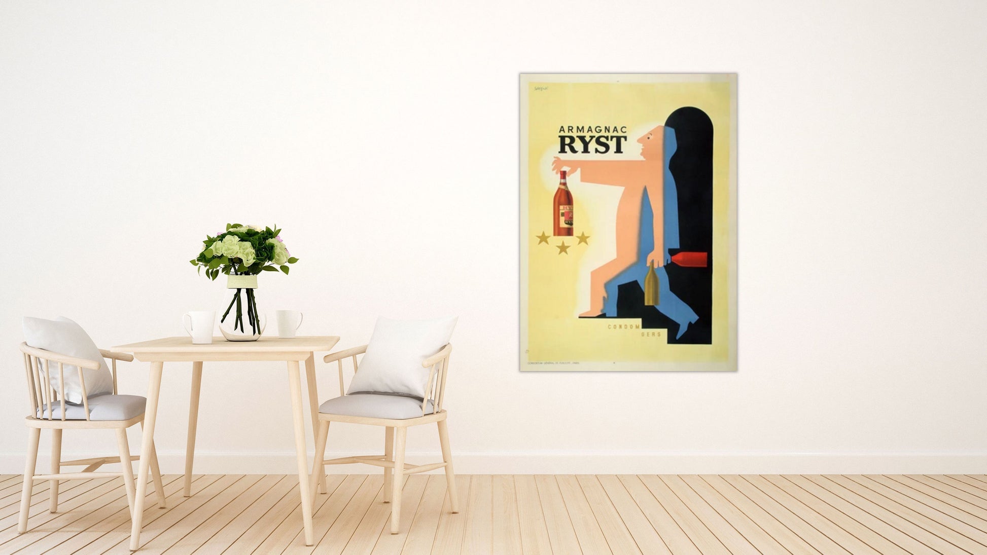Armagnac Ryst - Large-Poster-The Ross Art Group