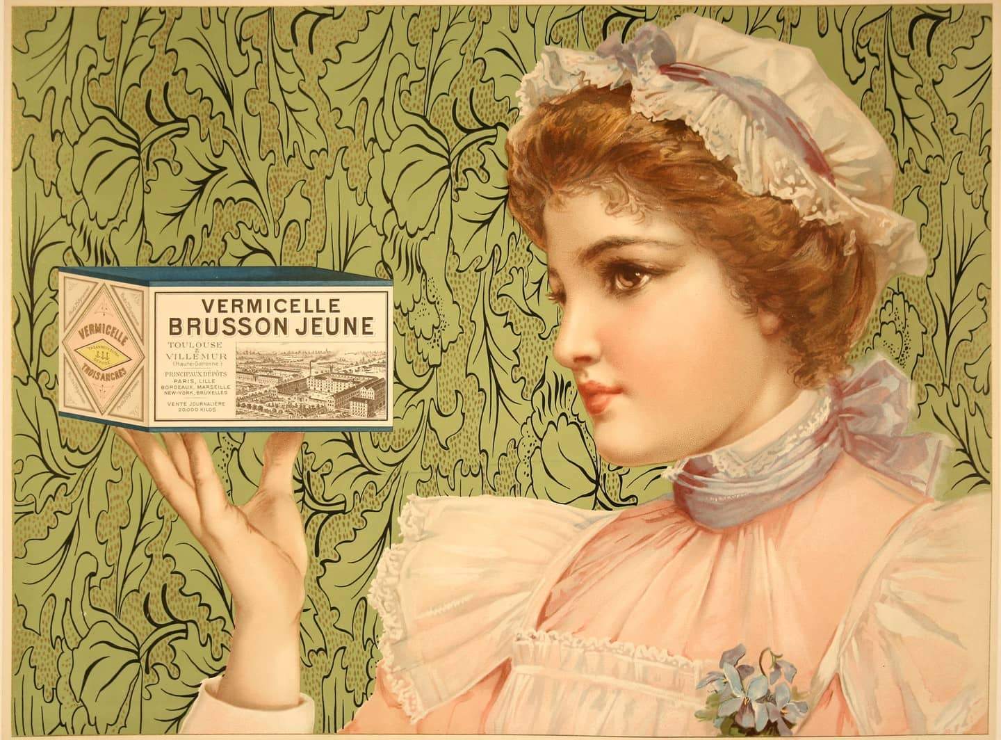 Original Poster - Brusson Jeunes Vermicelle c1915