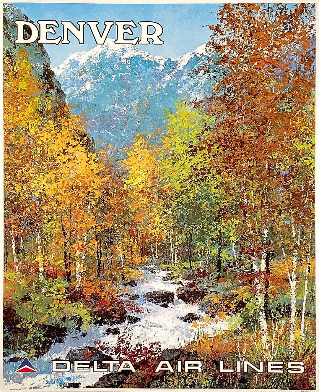 Vintage Delta Airline Posters