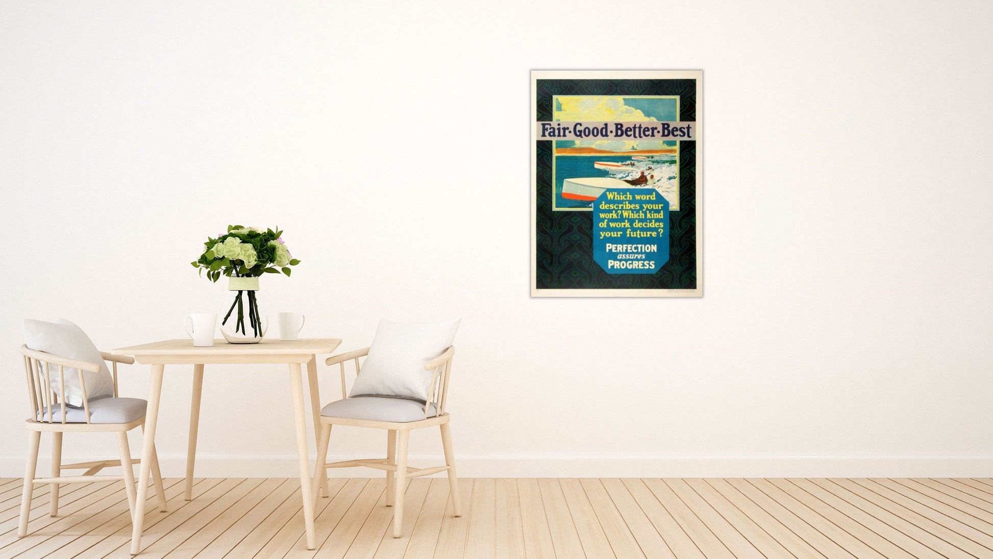 Fair Good Better Best-Poster-The Ross Art Group