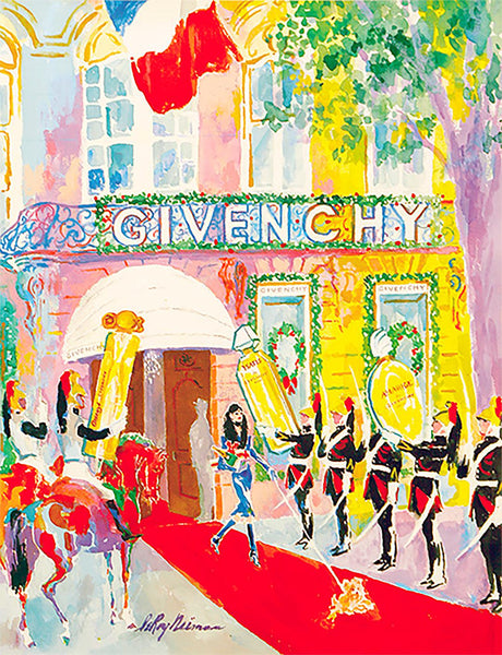 LeRoy Neiman Posters 画集 Givenchy-by-Leroy-Neiman-