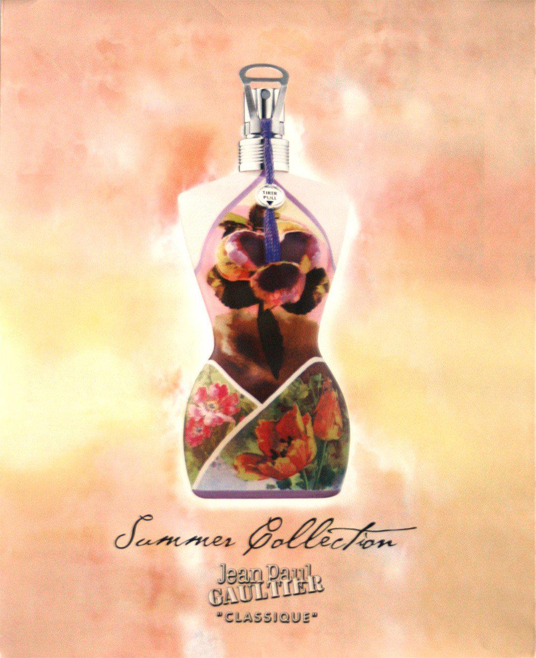Original Jean Paul Gaultier Perfume Poster Summer Collection 2005