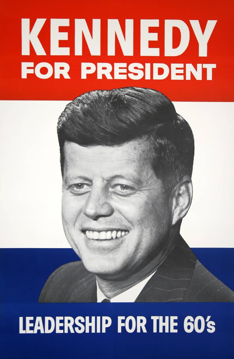 Original Vintage Poster Kennedy for President 1960