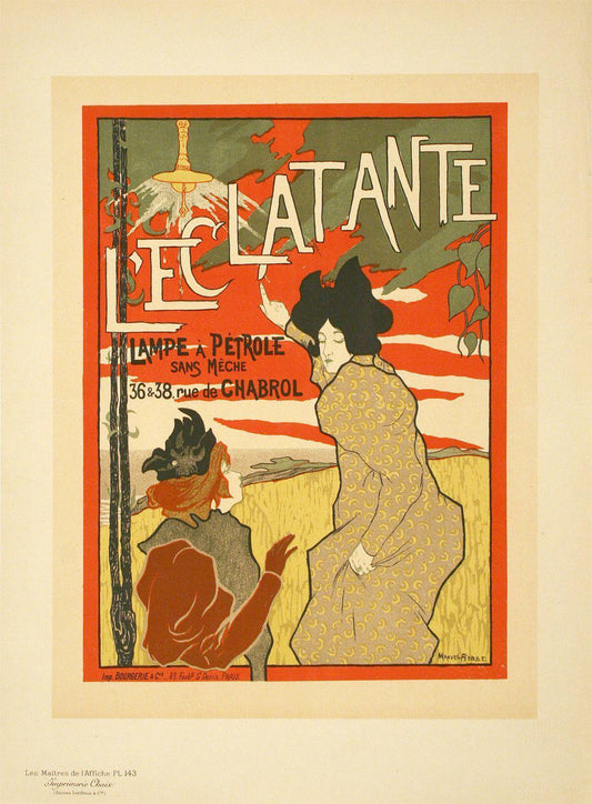 Maitres de L'Affiche Plate 143 L'Eclatante by Manuel Robbe 1898 Original