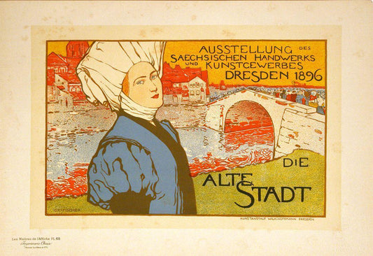 Original Maitres De L'Affiche - Pl 68 Die Alte Stadt by Otto Fischer