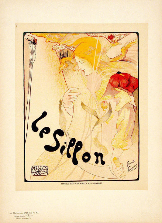 Maitres De L'Affiche - Plate  80 Le Sillon - Fernand Toussaint Poster