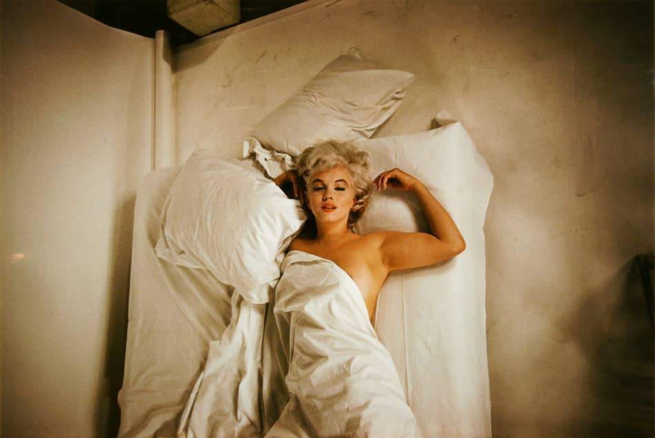 Marilyn Monroe Photo by Eve Arnold Limited Edition - Studio Shot in a Bedroom
