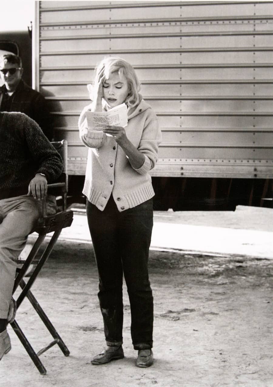 Marilyn Monroe Photo by Eve Arnold Limited Edition - Studying Lines on the Set of The Misfits