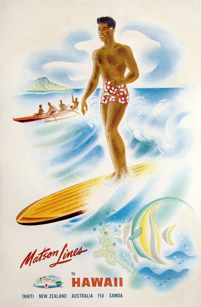 Matson-Lines-to-Hawaii-Man-