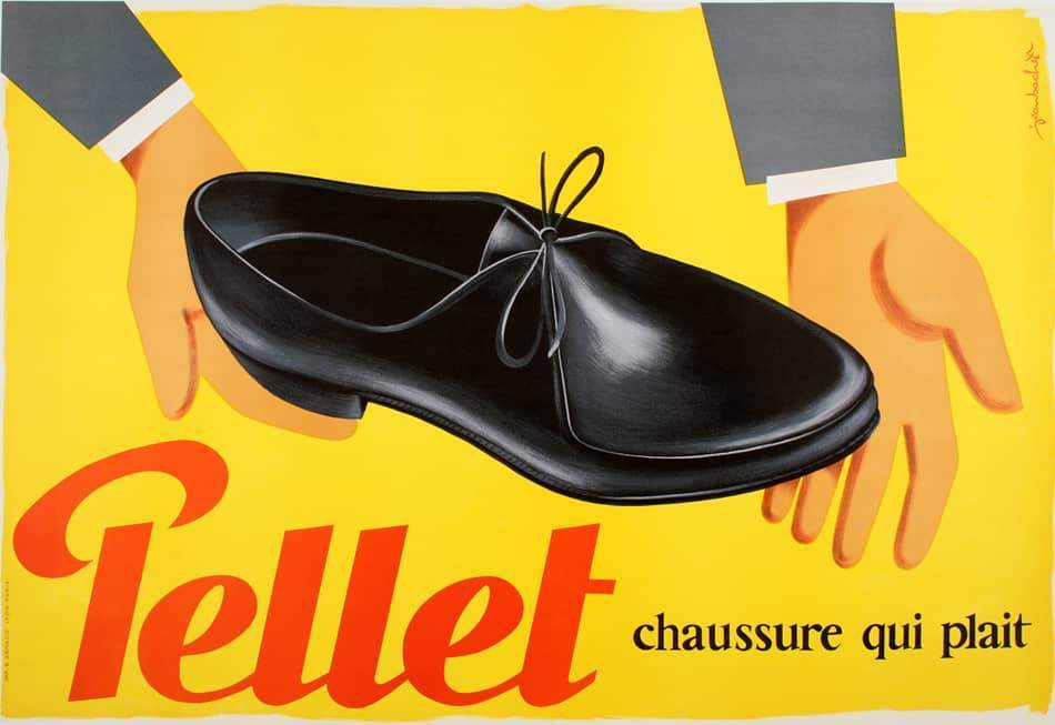 Original French Poster for Pellet Shoes