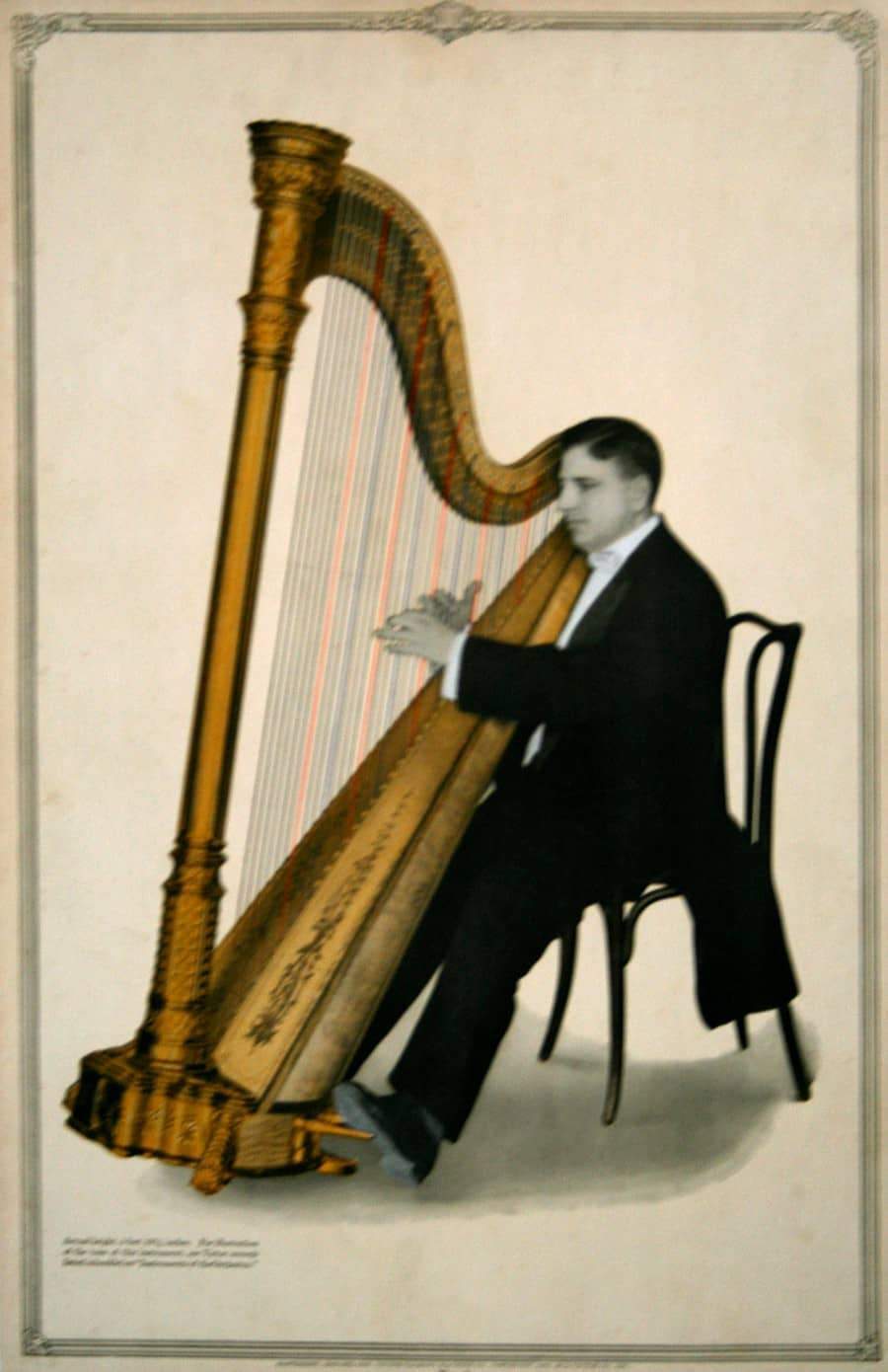 RCA Victor - Harp-Poster-The Ross Art Group