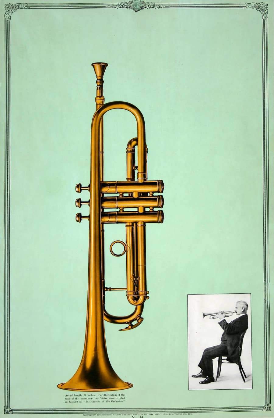 RCA Victor - Trumpet-Poster-The Ross Art Group
