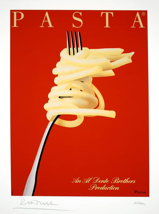 Razzia Limited Edition Hand Signed and Numbered Poster for Pasta 2007