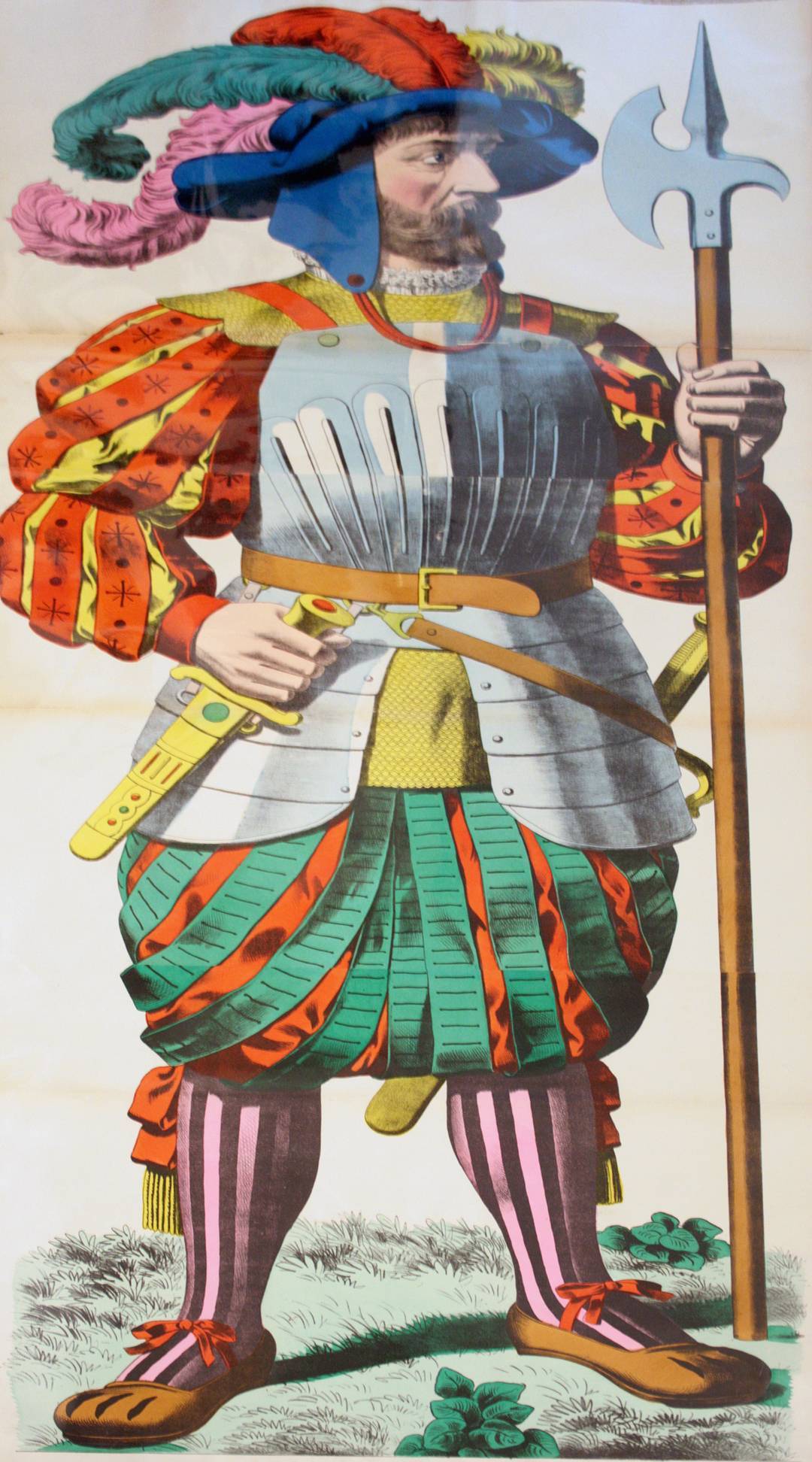 Soldier W Feathered Hat 49 - Wissembourg P-Poster-The Ross Art Group