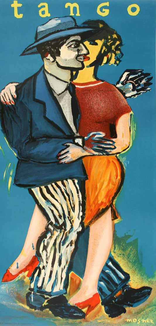 Original Tango Poster by Ricardo Mosner 1986